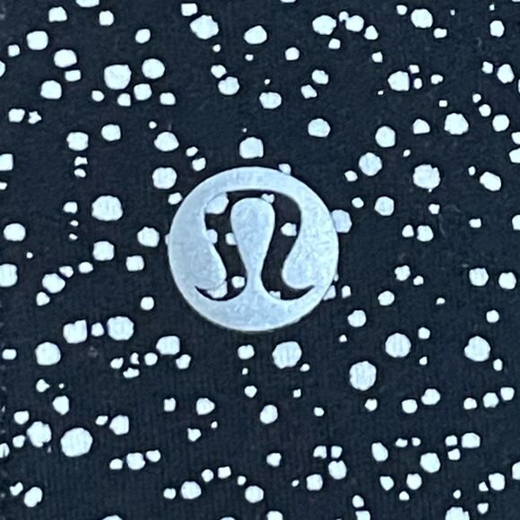 Lululemon Box It Out Tight Leggings Night View White Black High Waist Athletic 4 - Picture 6 of 8